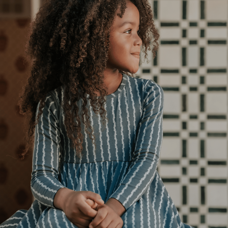 The Printed Legging - Linear Stem