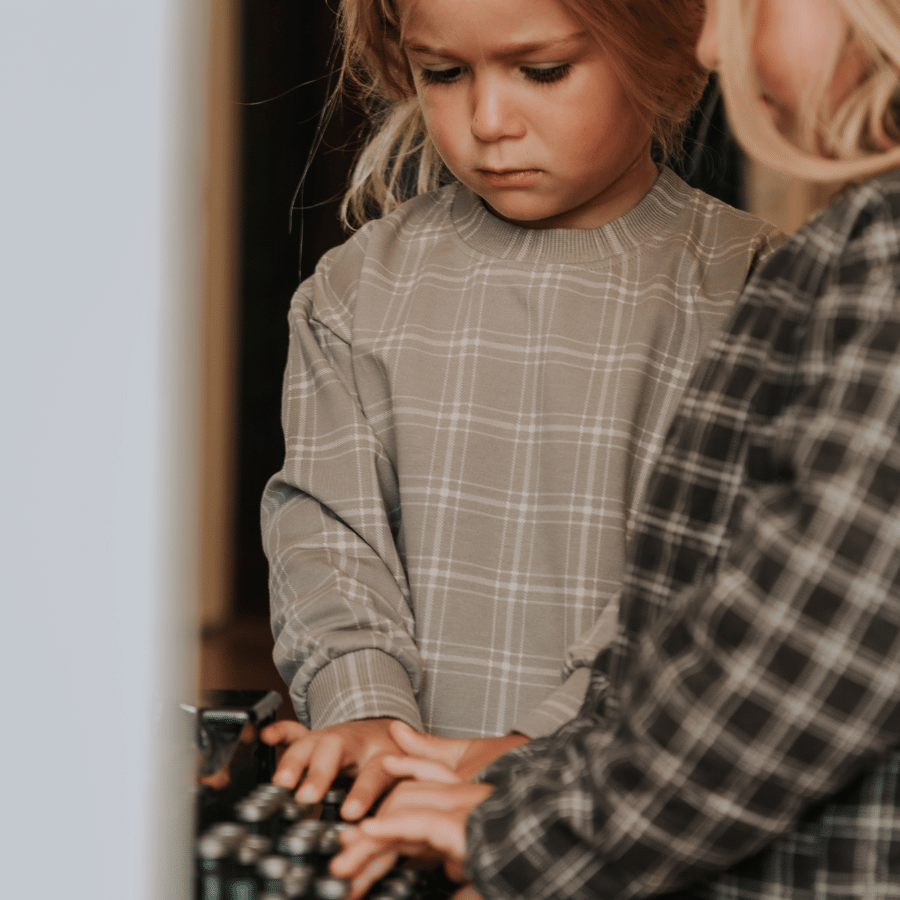 The Corduroy Bloomer - Steel Check