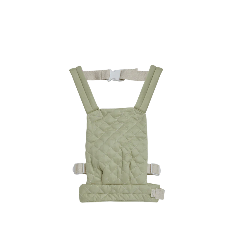 Dinkum Dolls Quilted Carrier | Sage