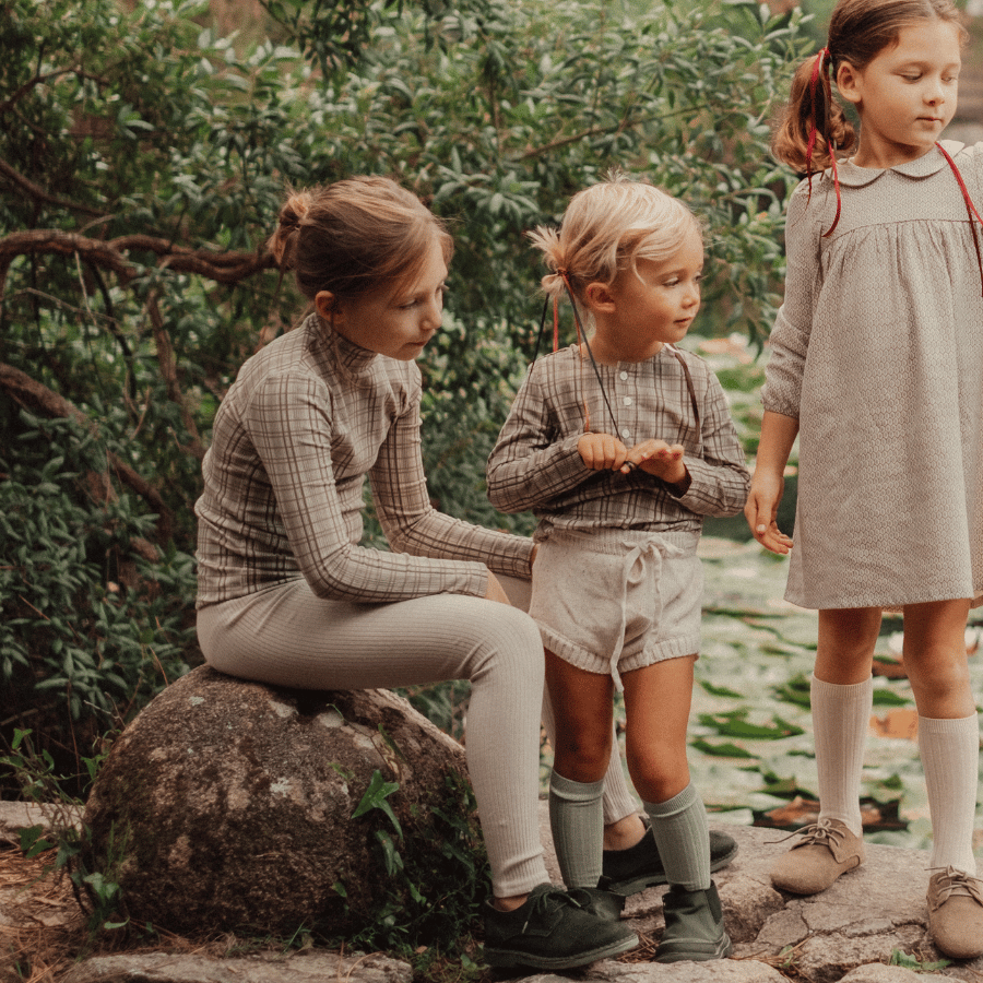 The Printed Turtleneck - Plaid