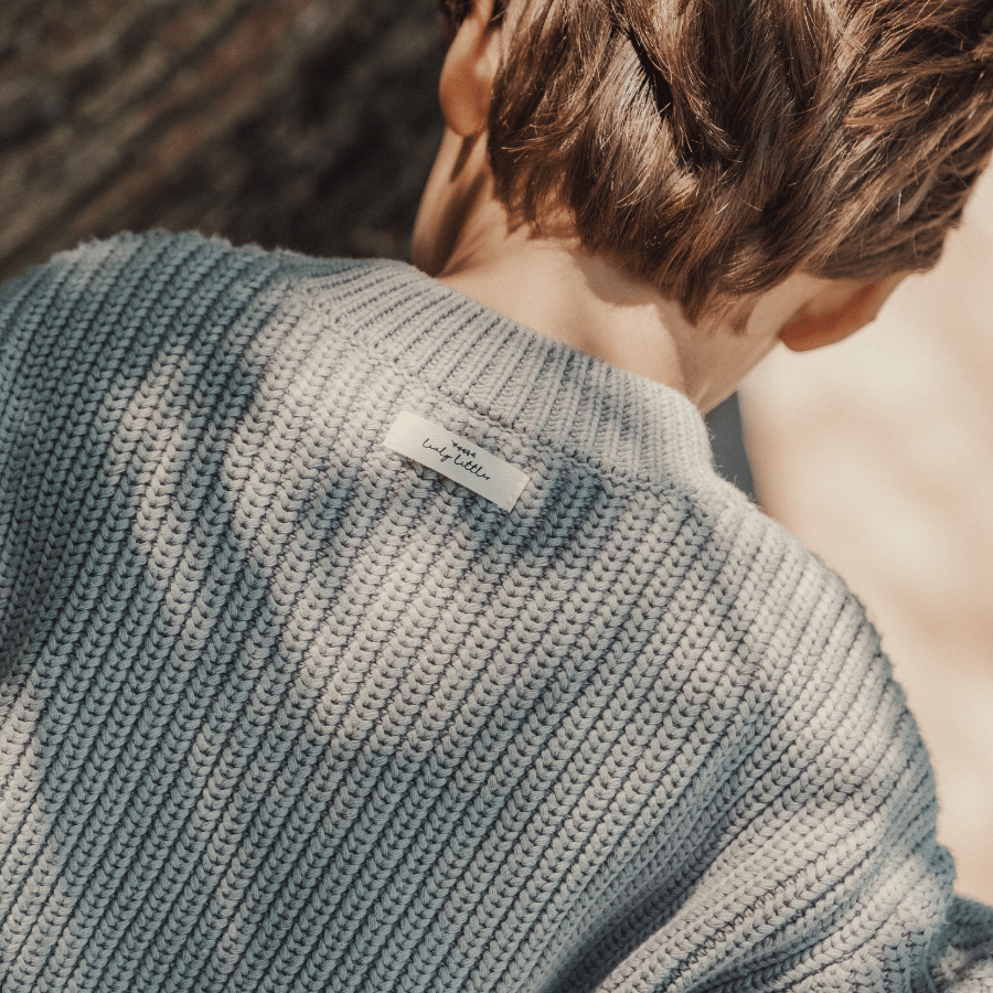 The Chunky Knit Sweater - Slate