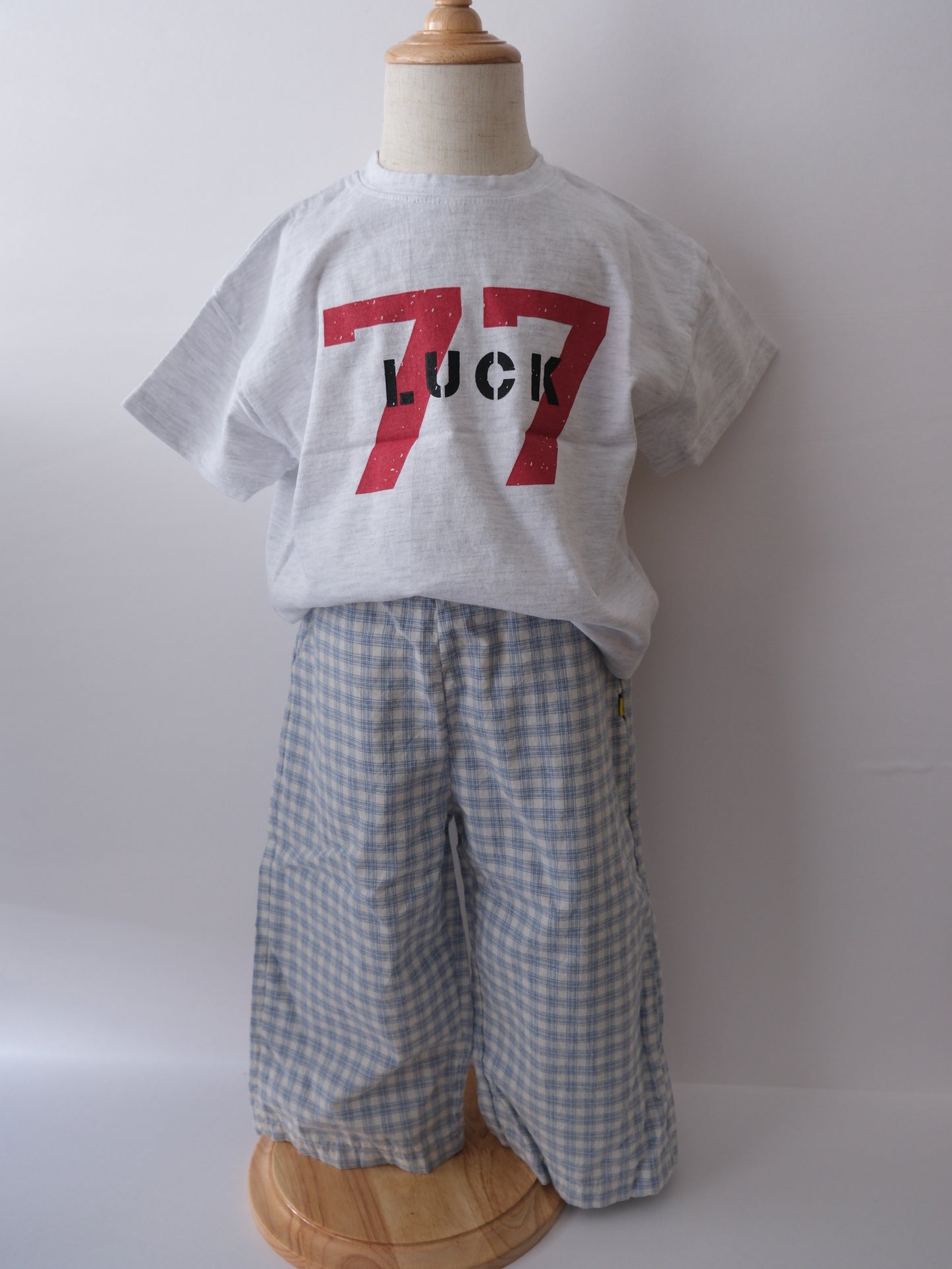 Blue Plaid Pants