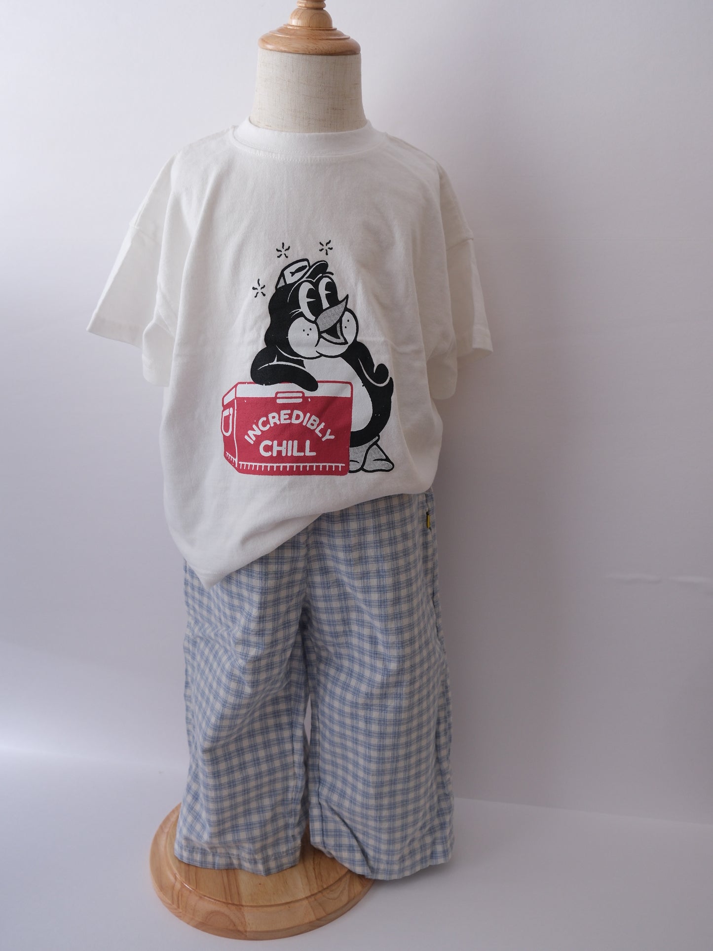 Blue Plaid Pants