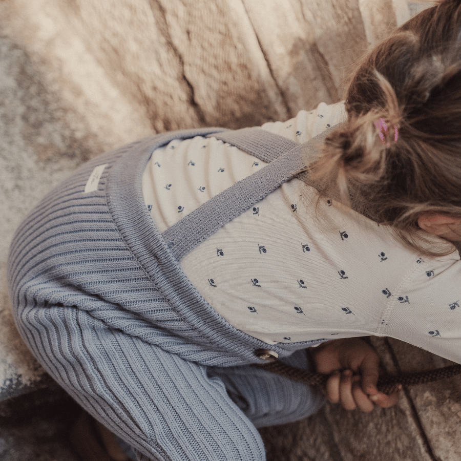 The Printed Set - Mini Stitch Blue