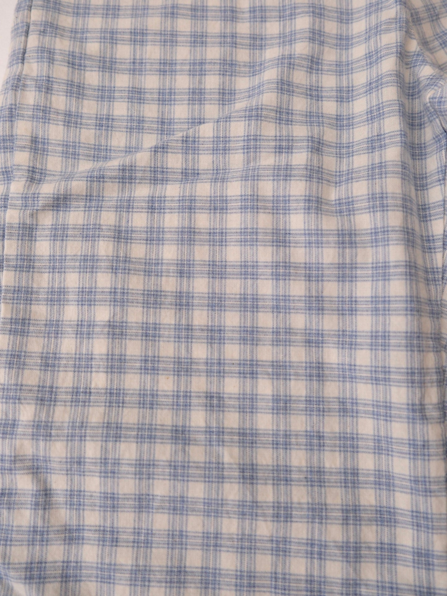 Blue Plaid Pants