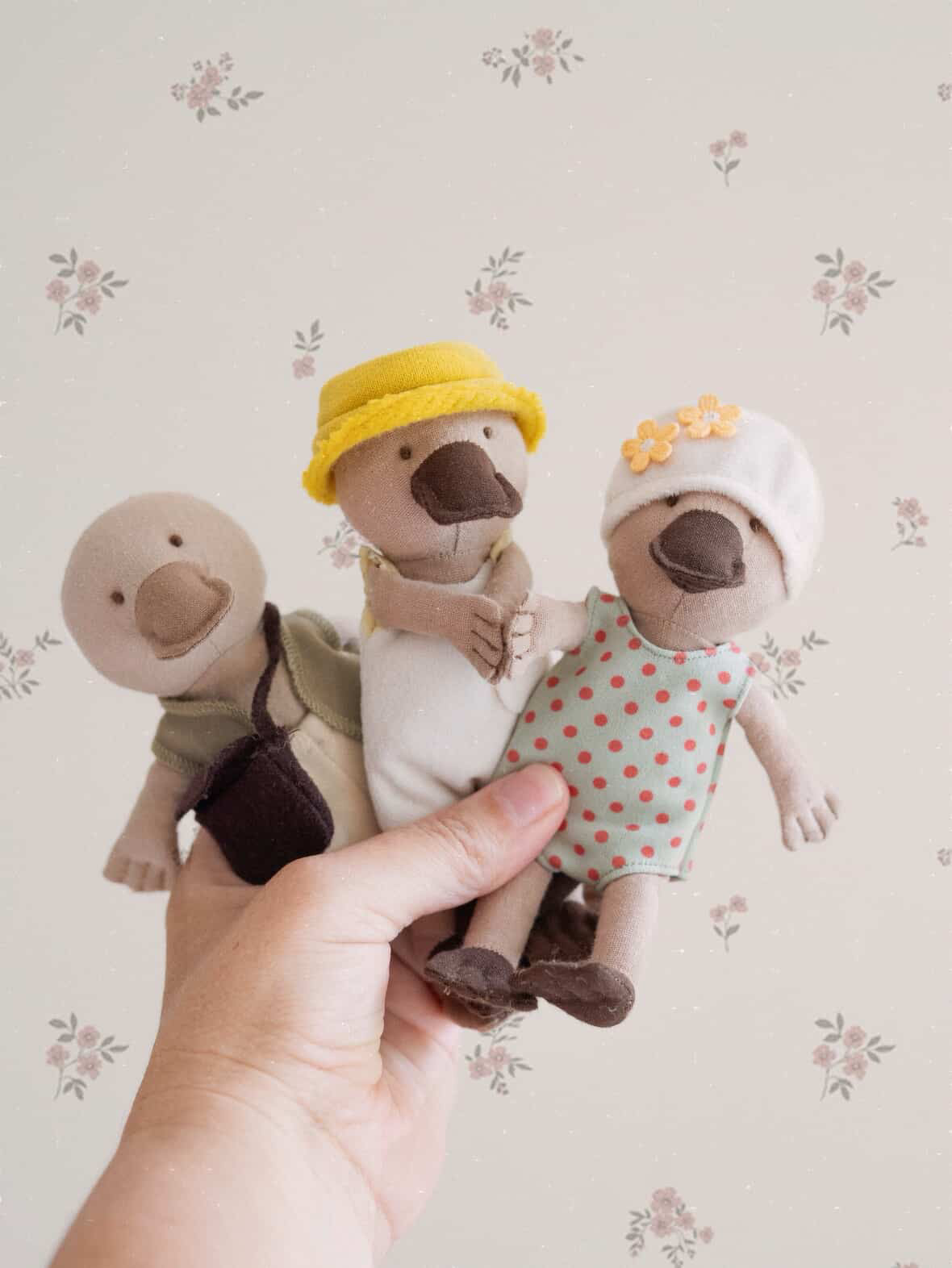 The Bushwalker | Platypus Miniature Doll