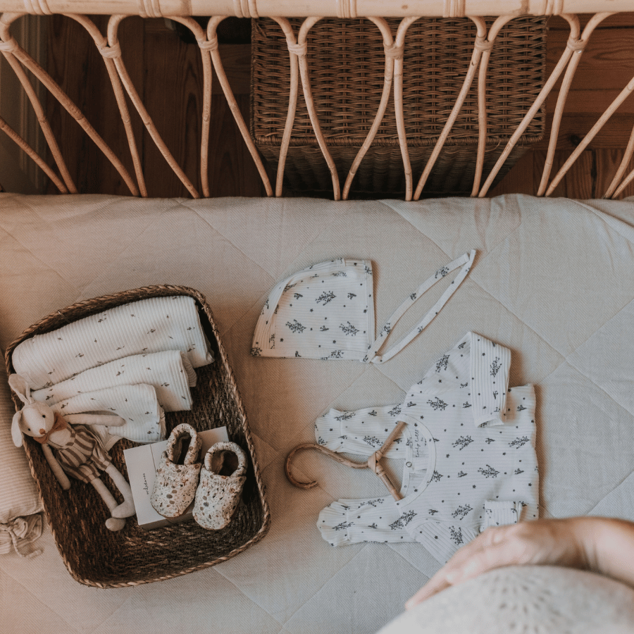 The Printed Hat - Rosebud