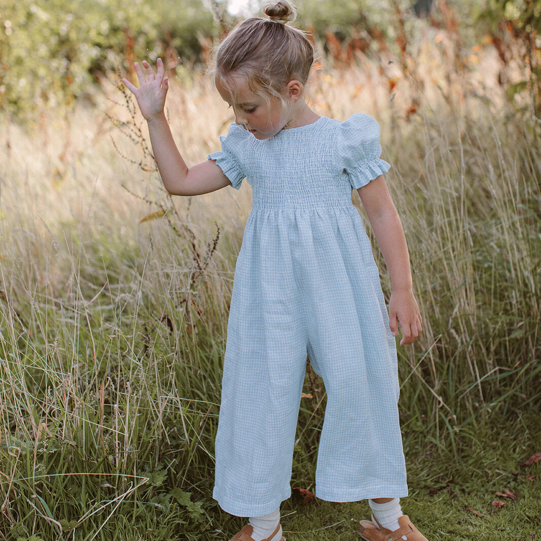 Linen jumpsuit baby online