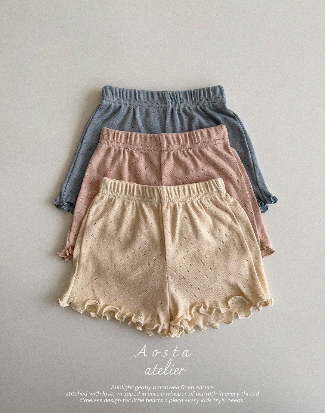 Pointelle Shorts