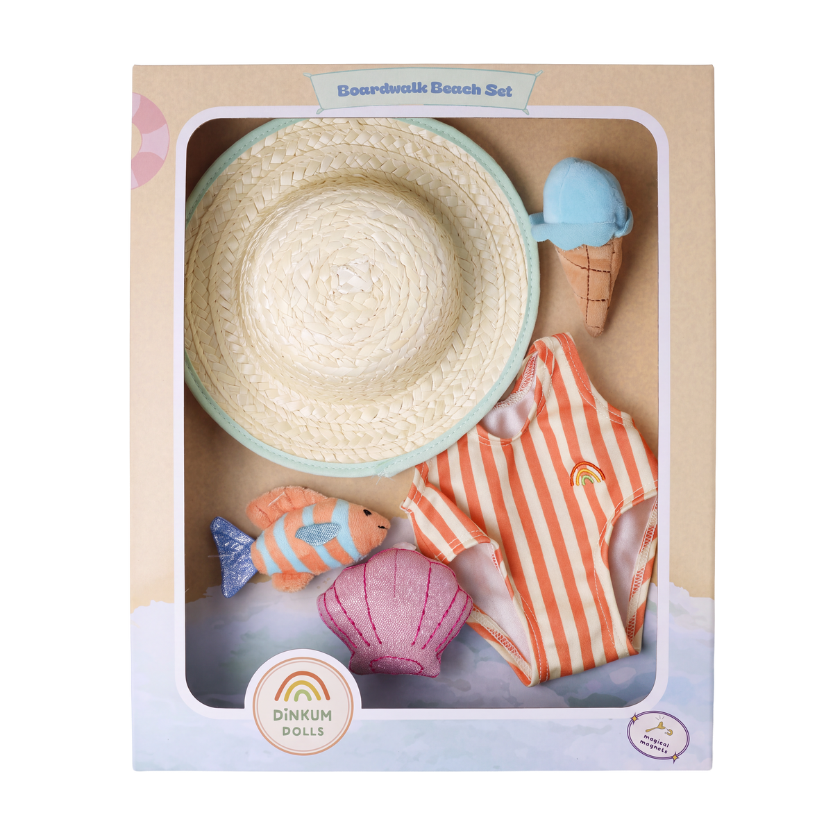 Boardwalk Beach Set | Seashell Shores Outfit Set