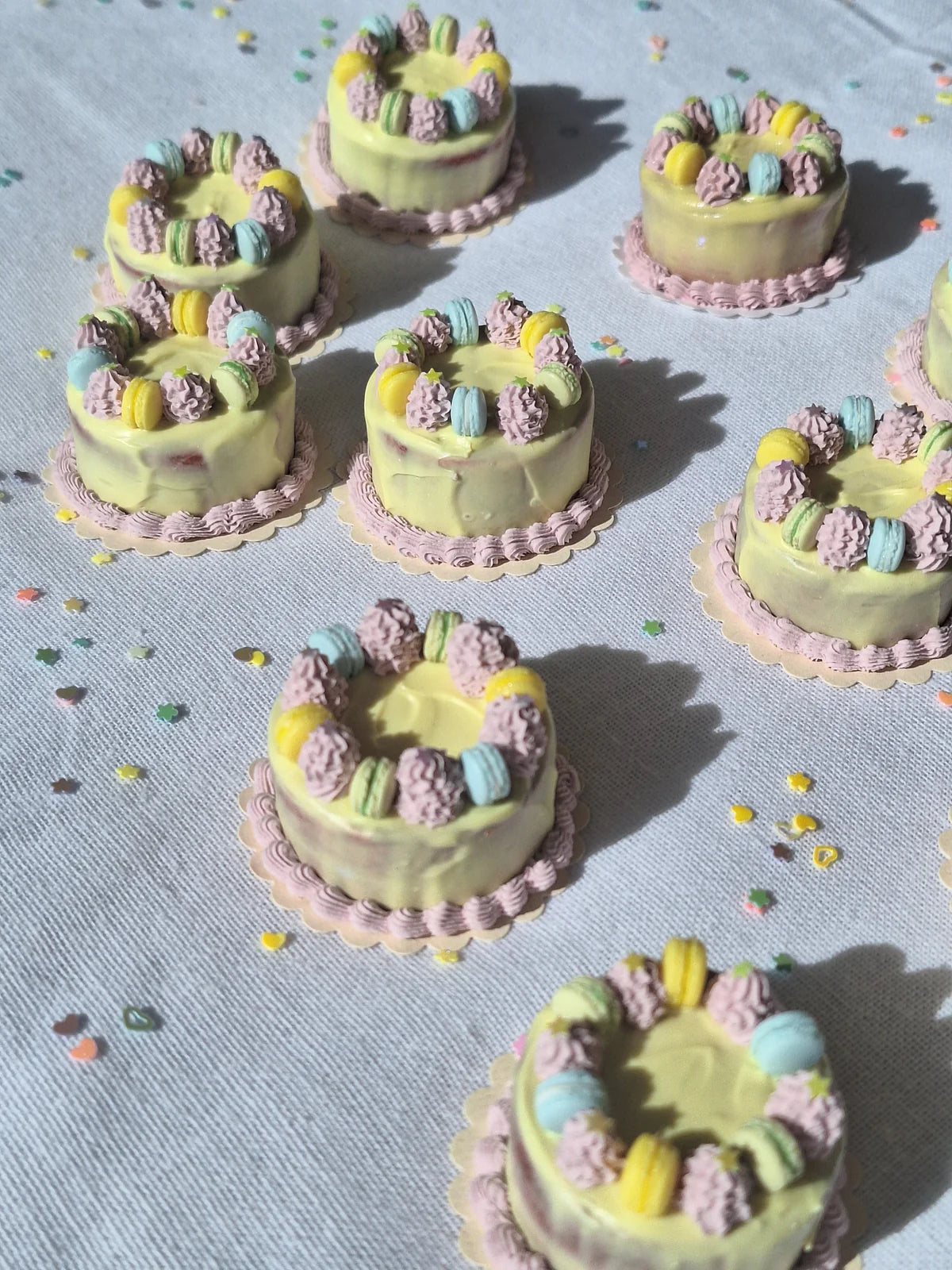Miniature Macaron Cake