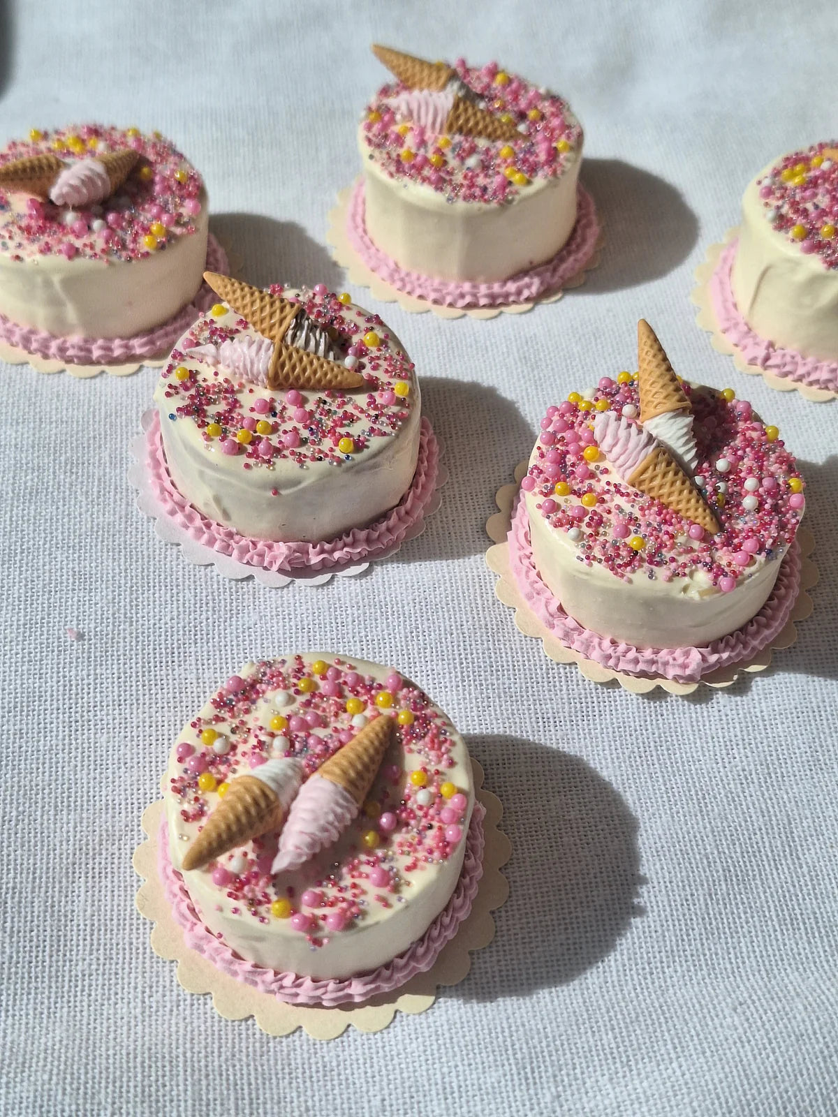 Miniature Ice Cream Cake