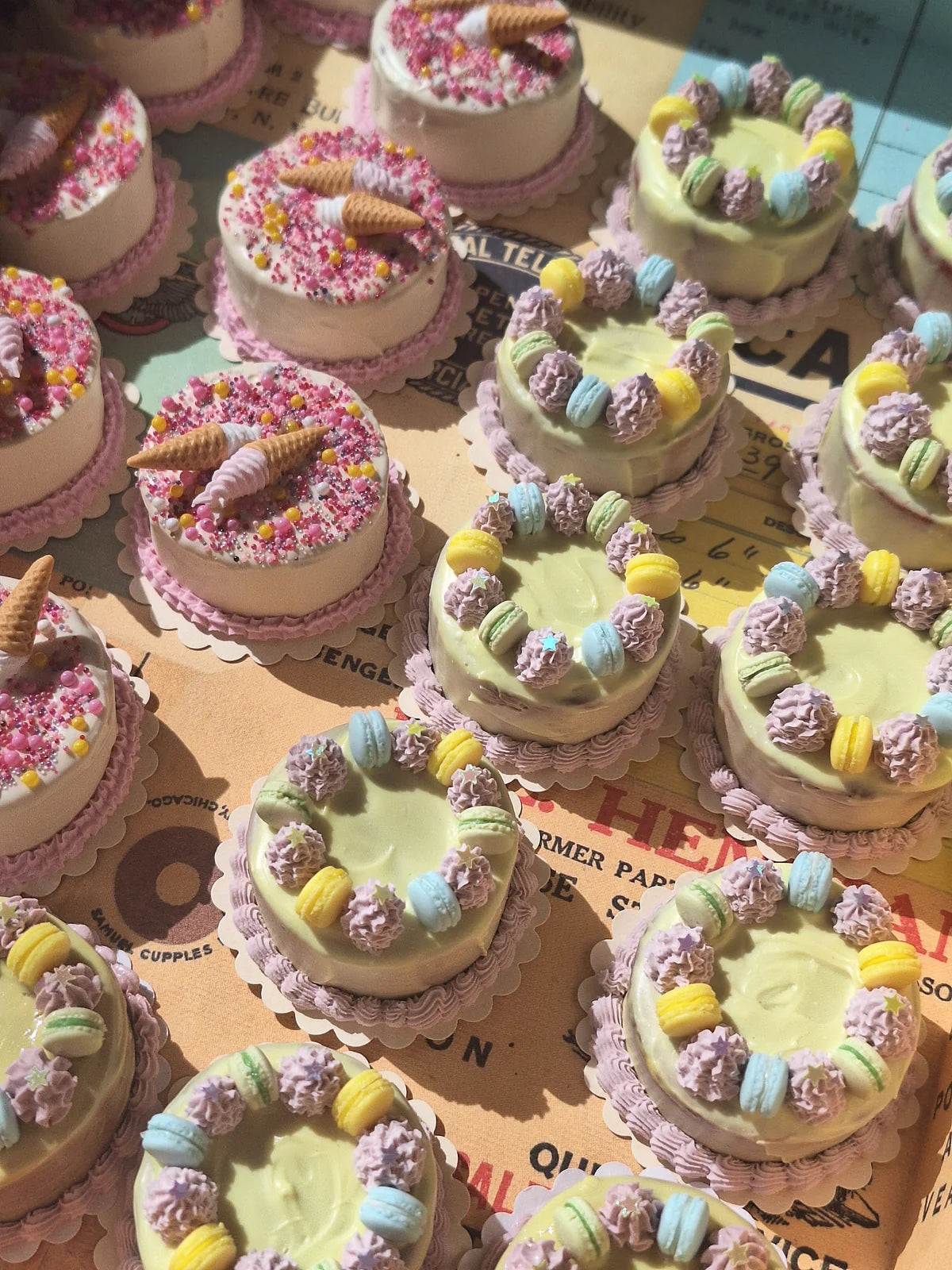 Miniature Ice Cream Cake