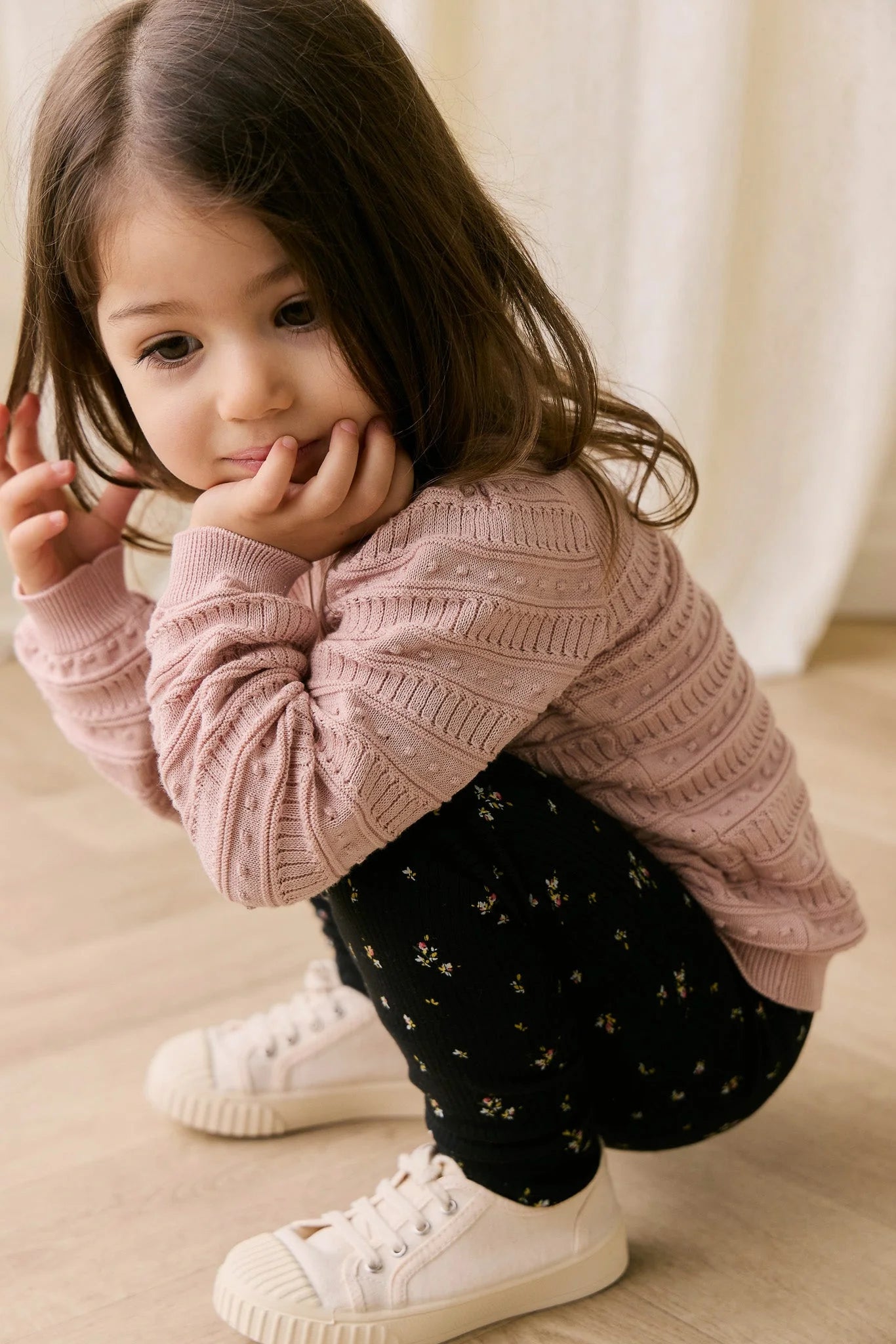 Organic Cotton Modal Everyday Legging - Dina Ebony