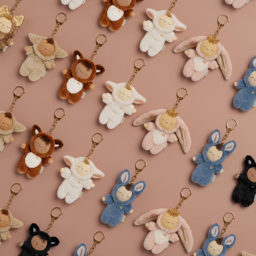 Cozy Bag Charm | Lamby Pip