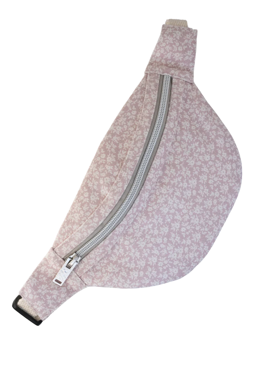 Pink Floral Rugaroo Pouch Bag | Kids Bum Bag *Pre-order