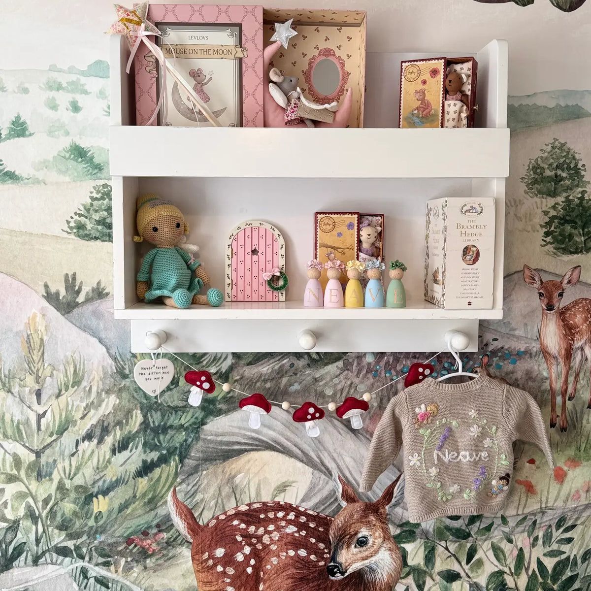 Levlovs Mouse Lili in a Box with the Bedding Summer Gift