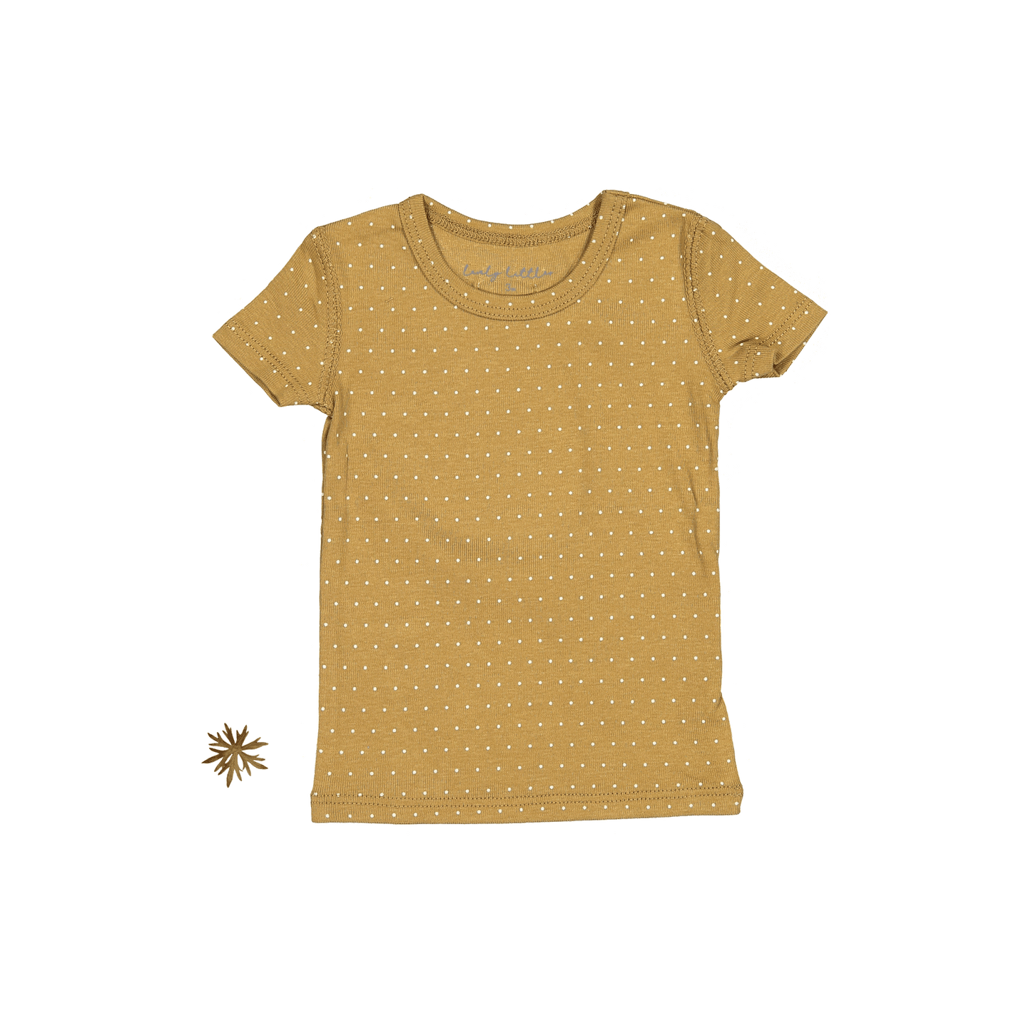 The Printed Short Sleeve Tee - Golden Dot