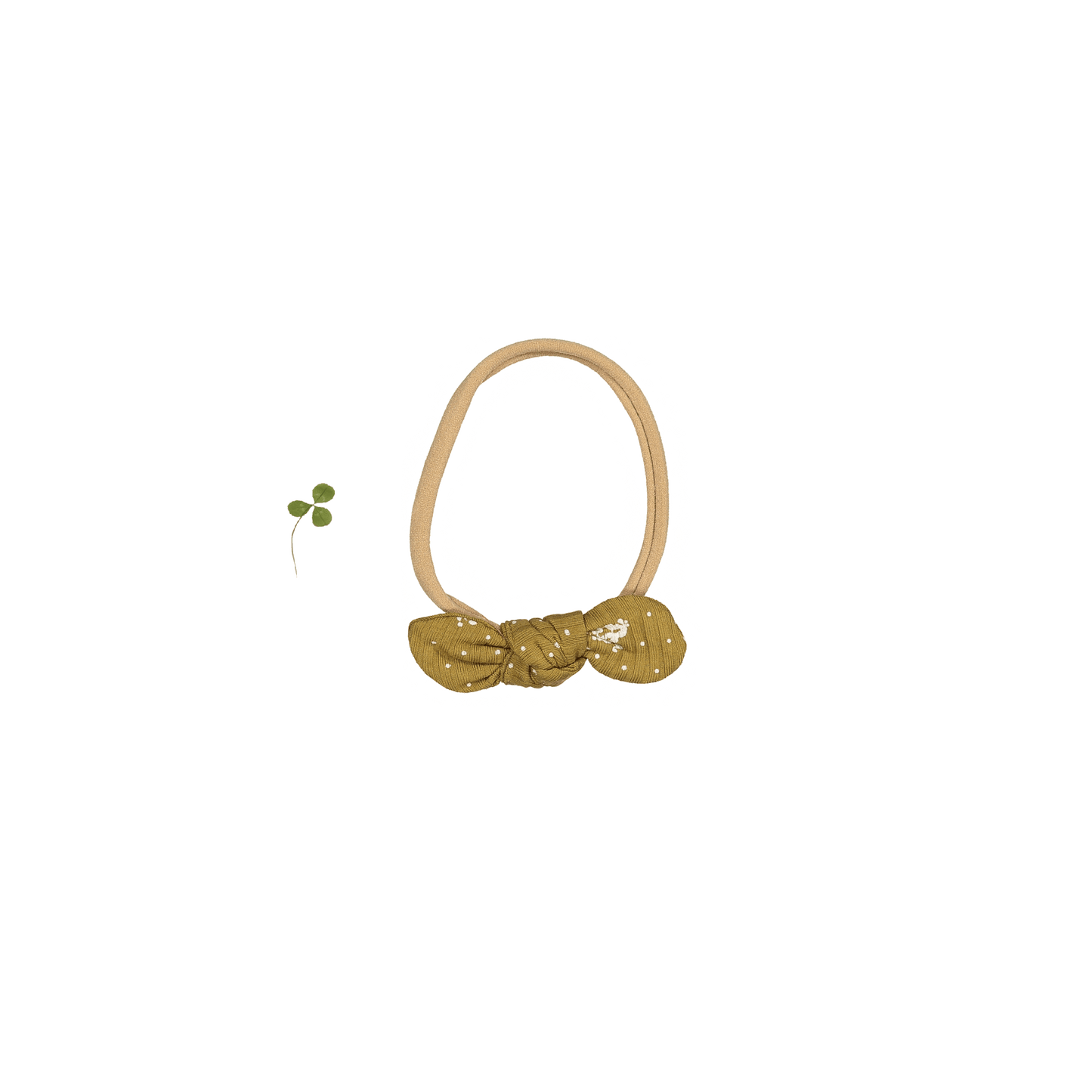 The Printed Bow - Golden Floral