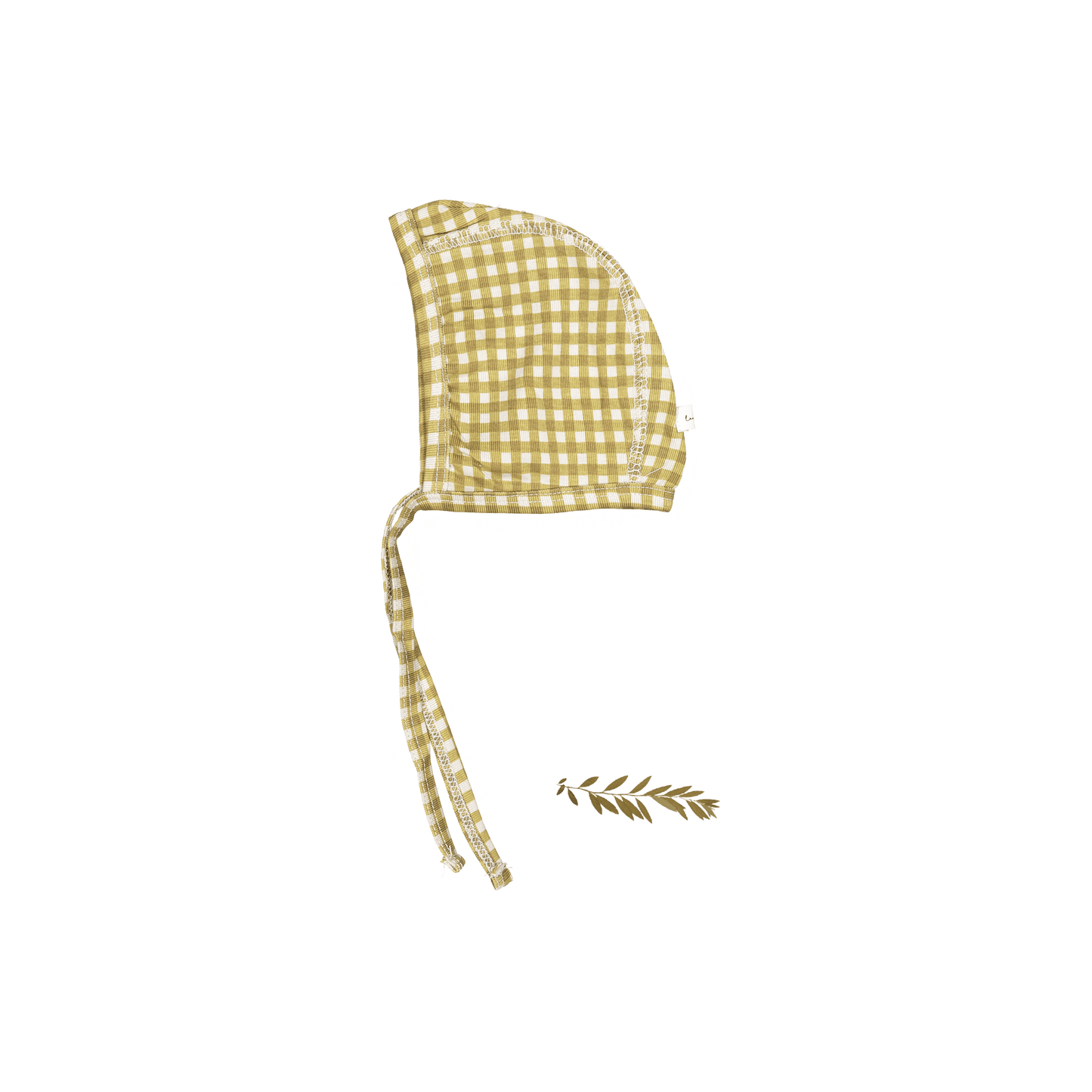 The Printed Bonnet - Golden Gingham