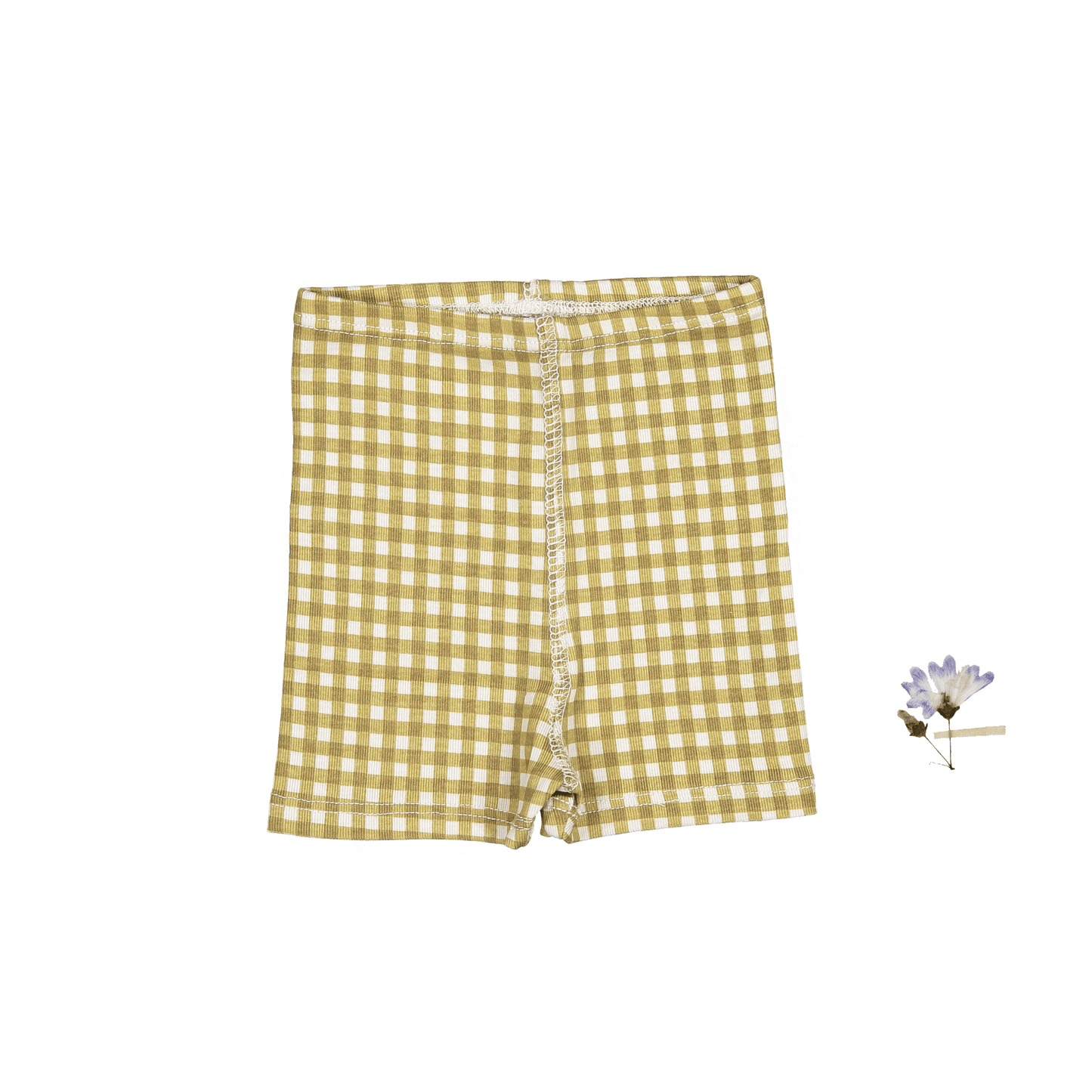 The Printed Short - Golden Gingham
