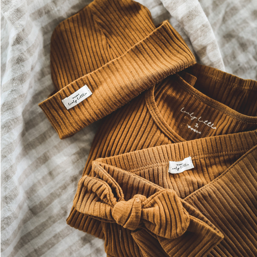 The Long Sleeve Onesie - Cider