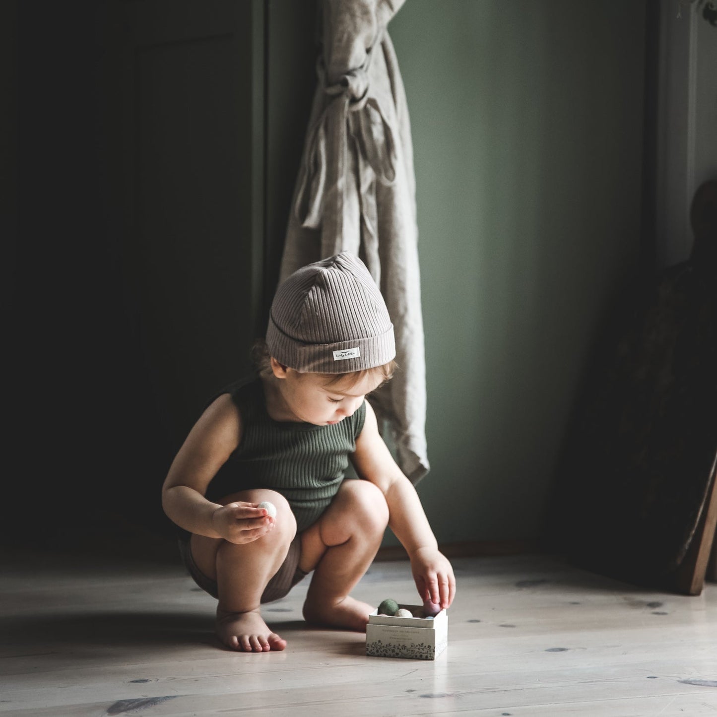 The Tank Onesie - Moss