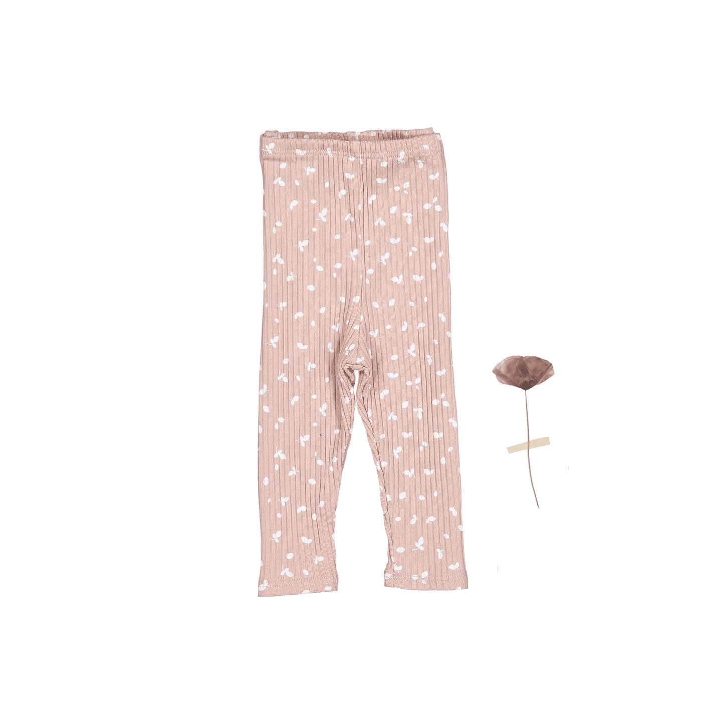 The Printed Legging - Mauve Petal