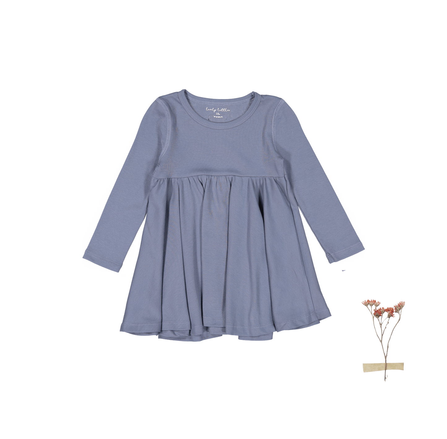 The Long Sleeve Dress - Midnight