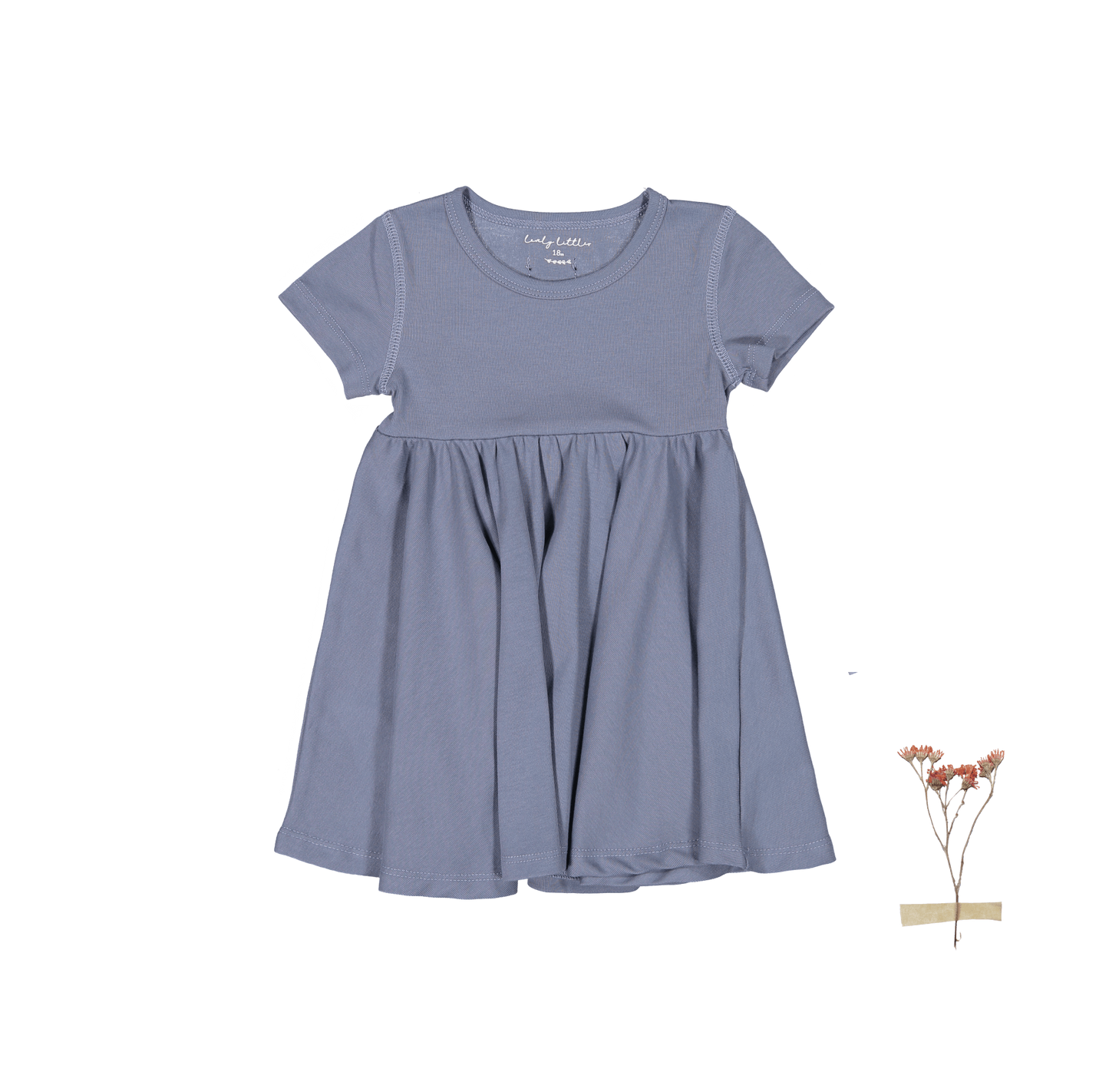 The Short Sleeve Dress - Midnight