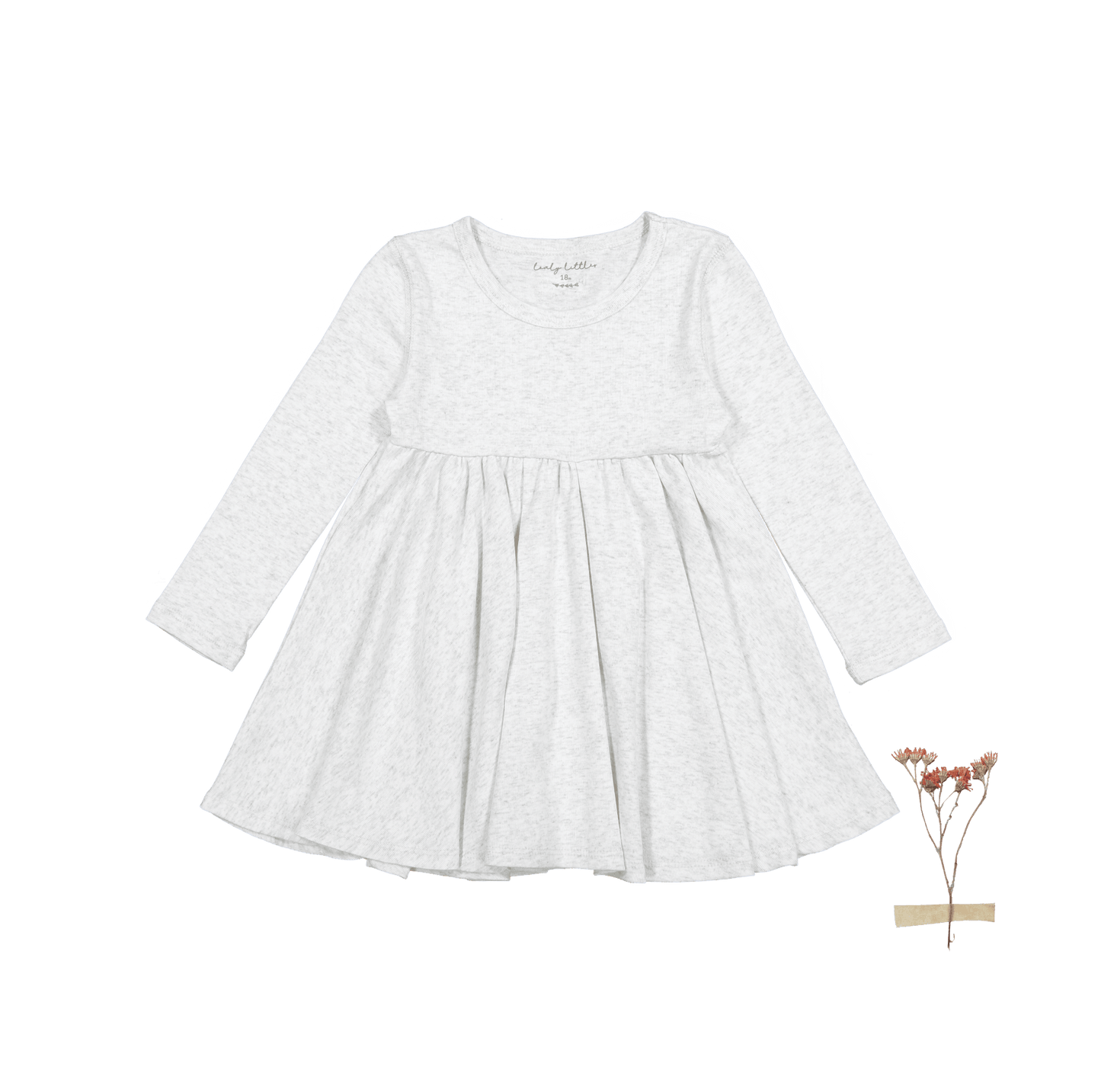 The Long Sleeve Dress - Oatmeal