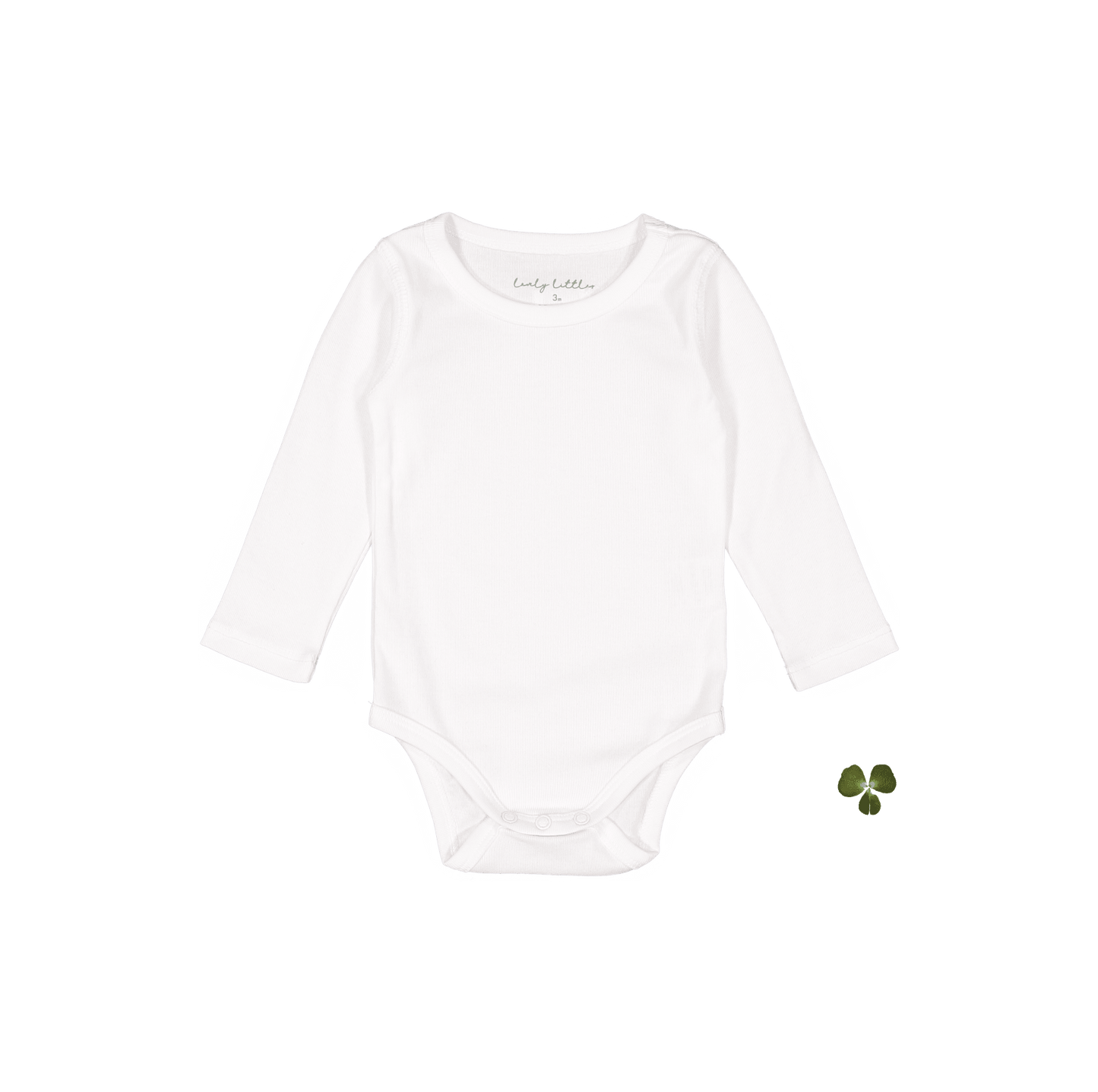 The Long Sleeve Onesie - White