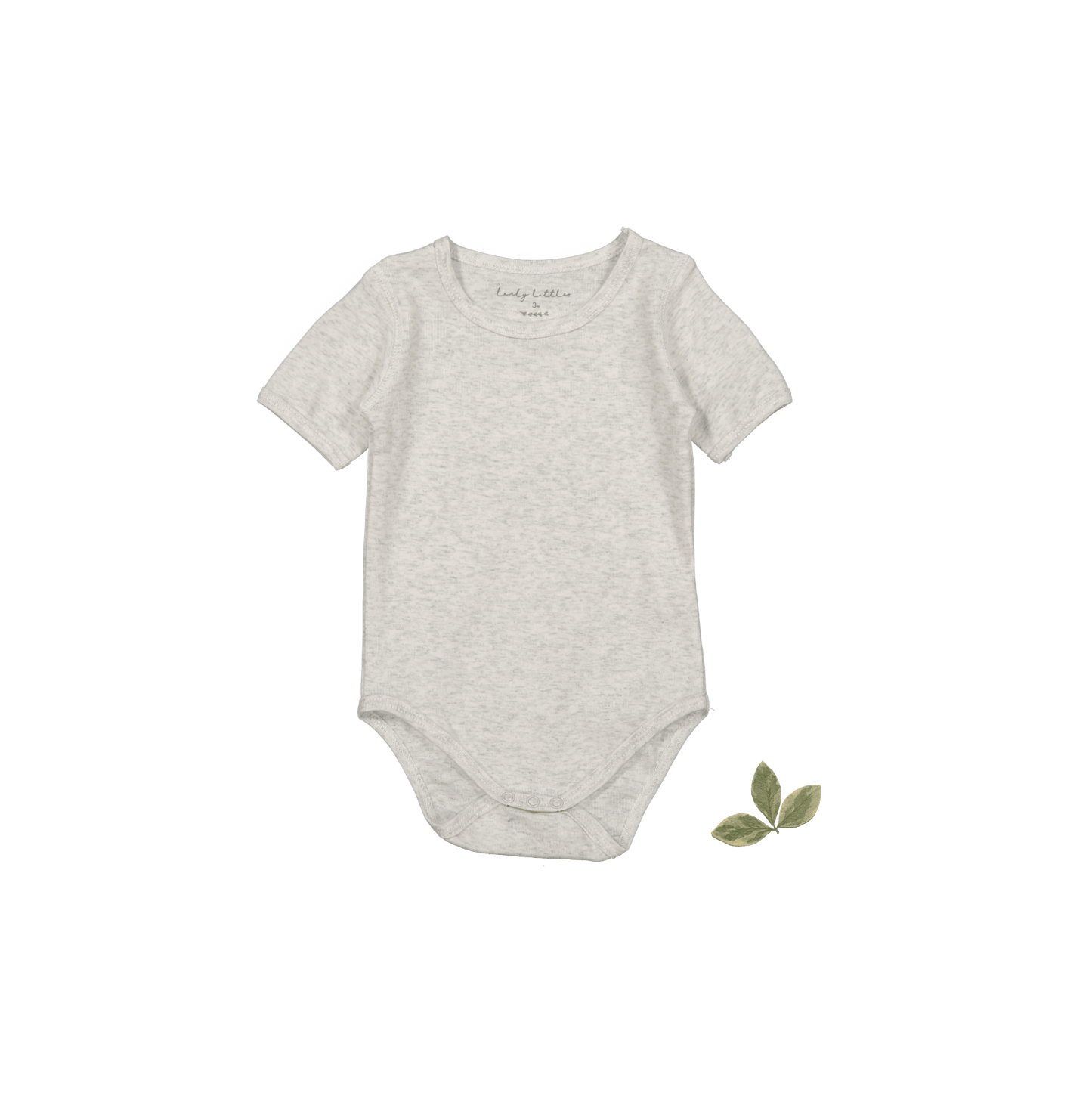 The Short Sleeve Onesie - Oatmeal