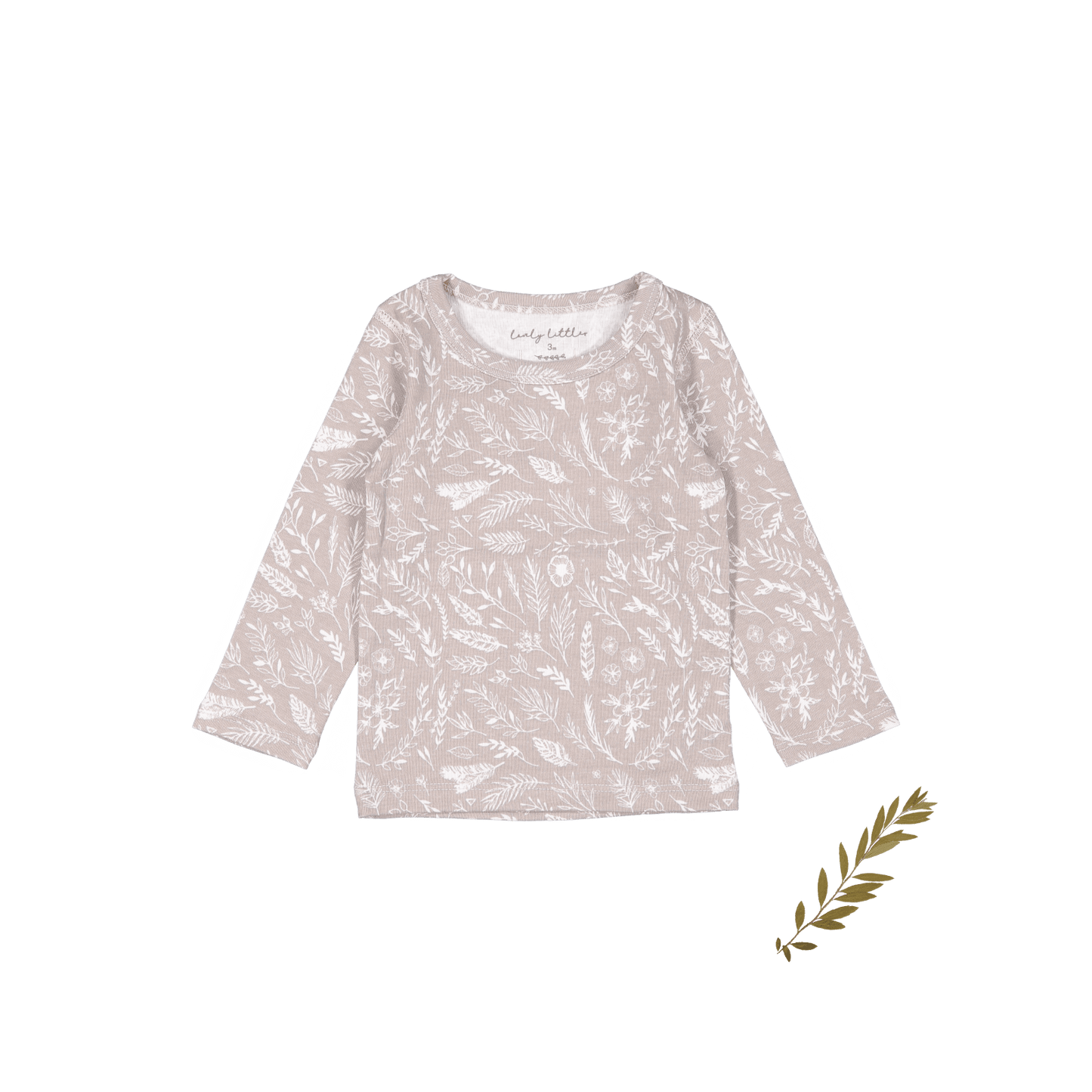 The Printed Long Sleeve Tee - Signature