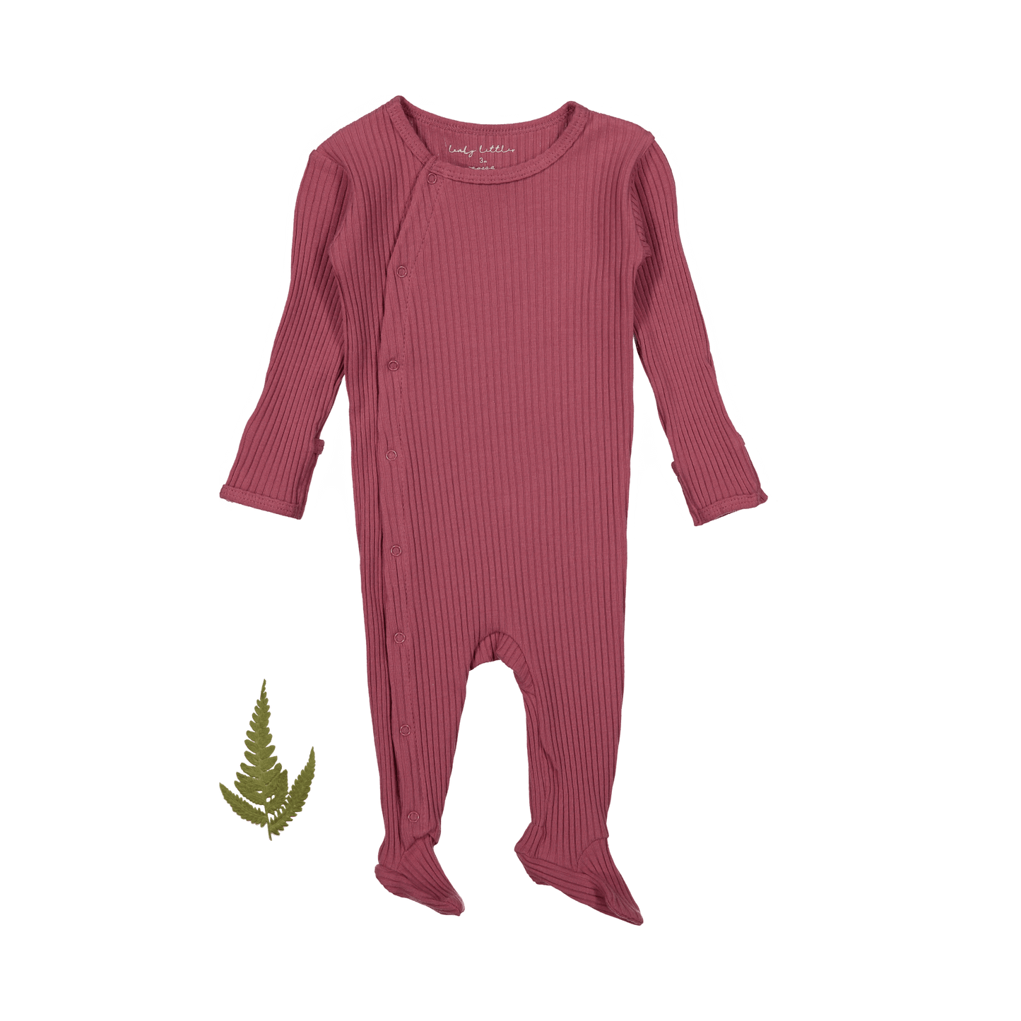 The Snap Romper - Raspberry