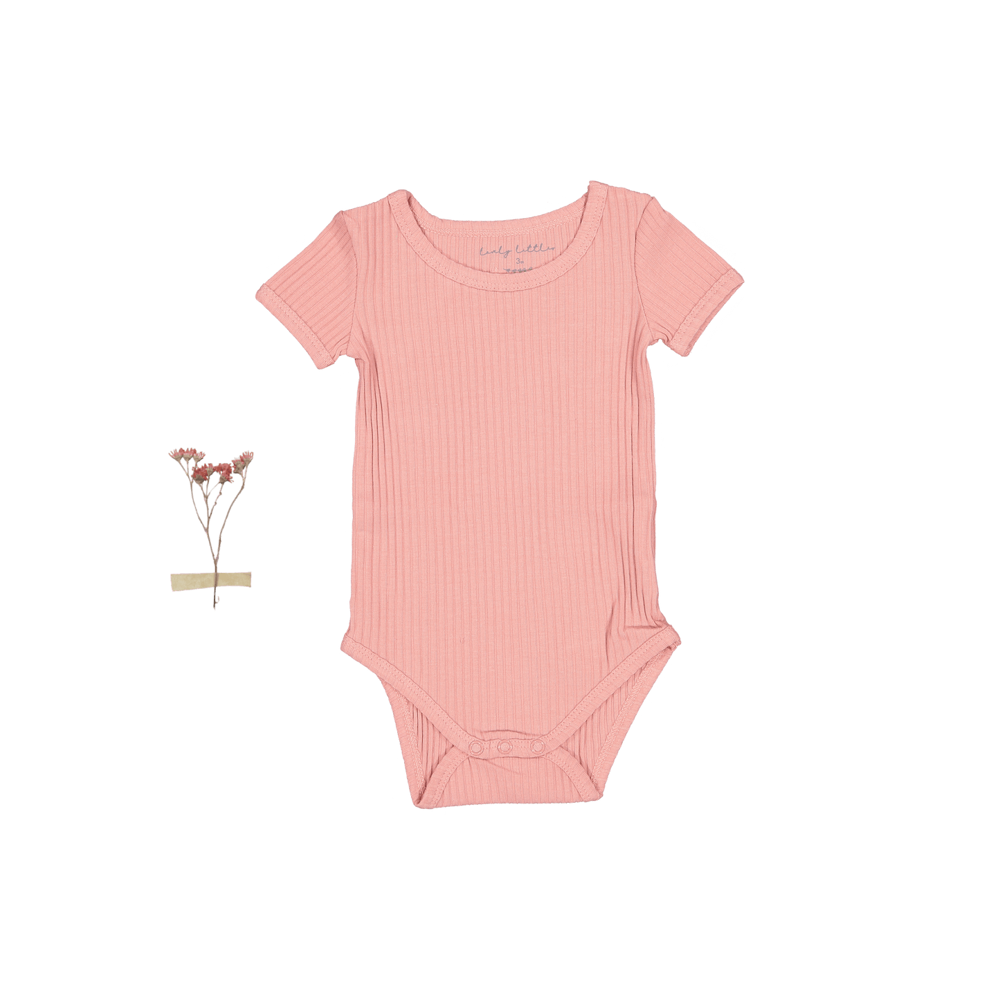 The Short Sleeve Onesie - Rose
