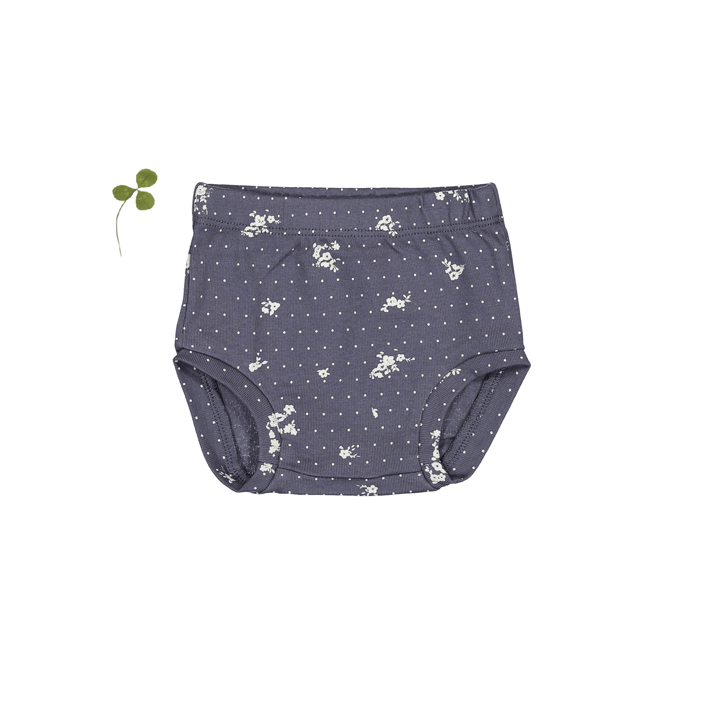 The Printed Bloomer - Steel Floral