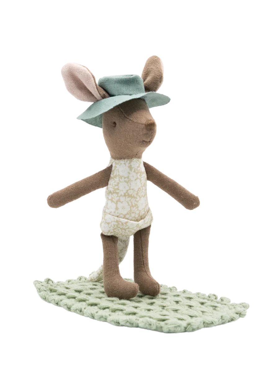 The Sunbaker | Kangaroo Doll and Beach Mat *Pre-order
