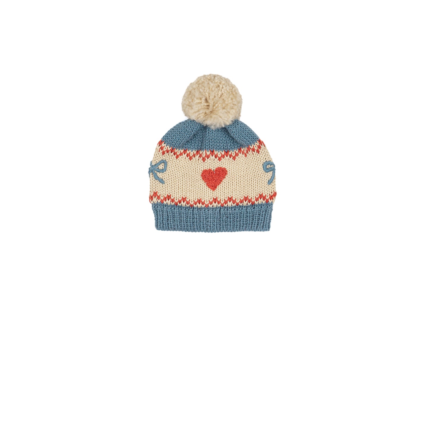 Knitted Beanie | Teal Blue