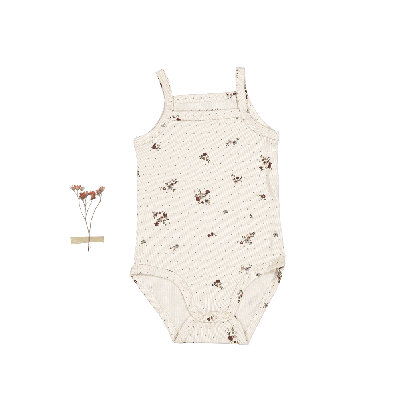 The Printed Tank Onesie - Vintage Floral