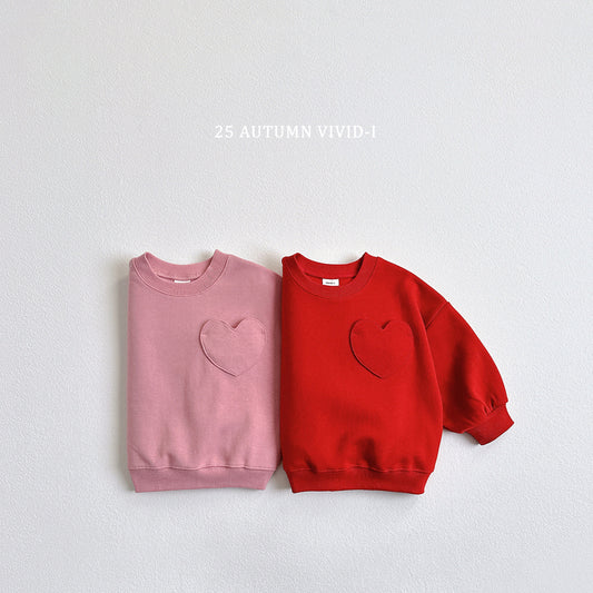 Heart Pocket Sweatshirt
