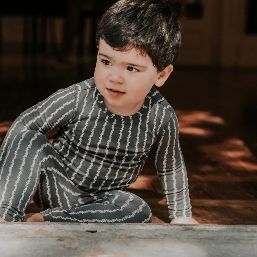 The Printed Romper -  Linear Stem