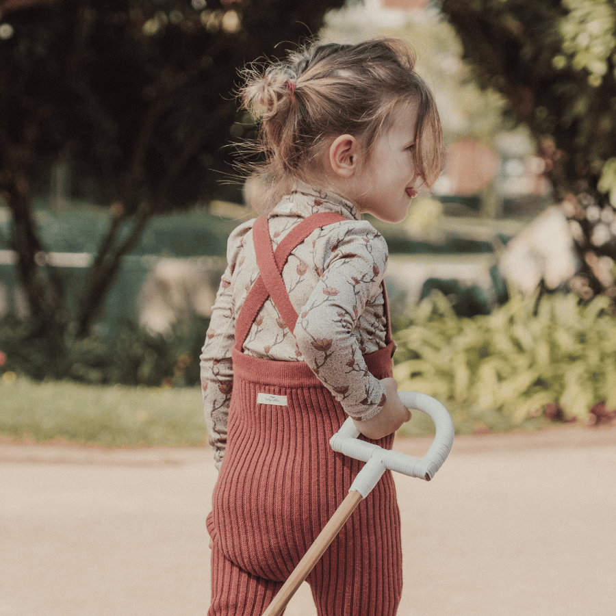 The Knit Overall - Rosewood