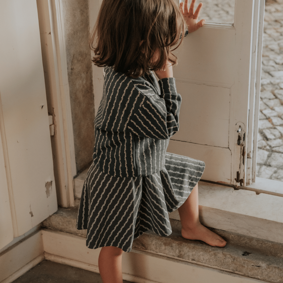 The Printed Skirt -  Linear Stem