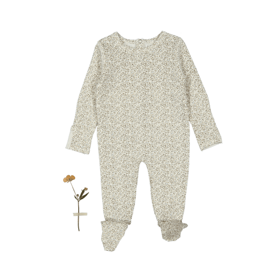 The Printed Romper - Paige Blue