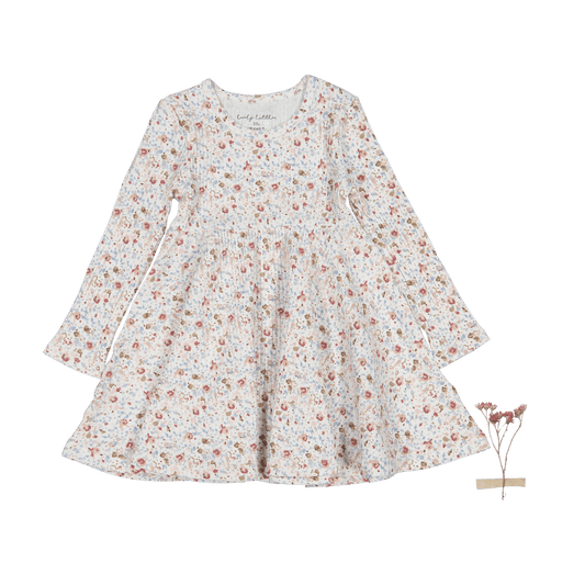 The Printed Long Sleeve Dress - Evelyn