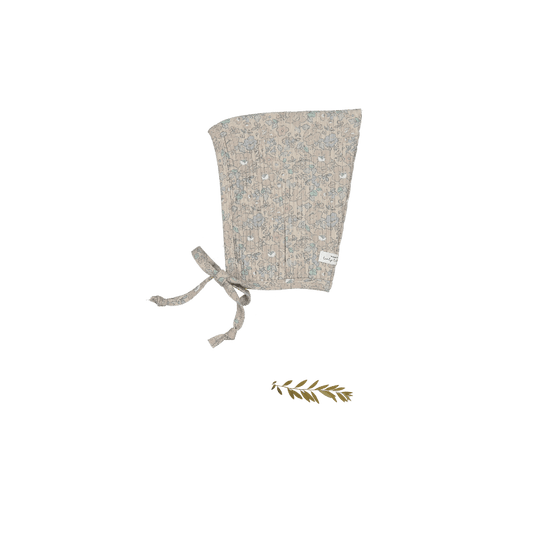 The Printed Pixie Bonnet - Elise Ribbed