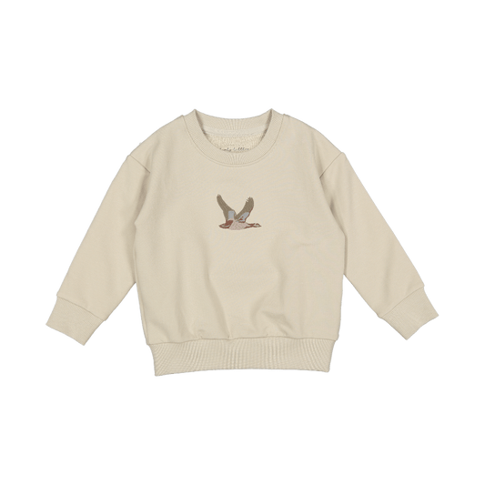 The Embroidered Sweatshirt - Mallard