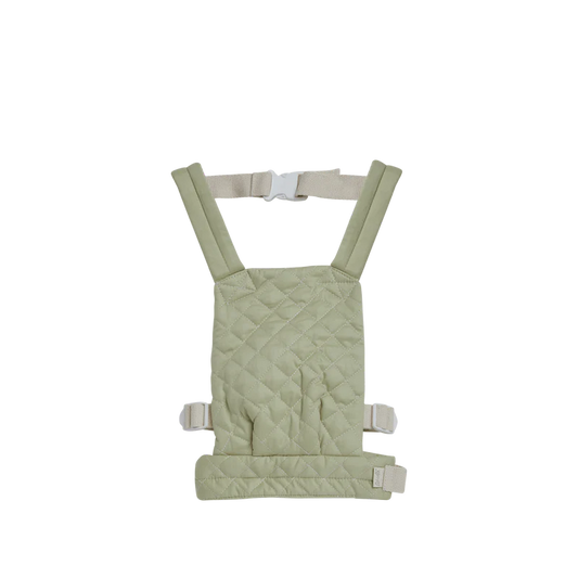 Dinkum Dolls Quilted Carrier | Sage