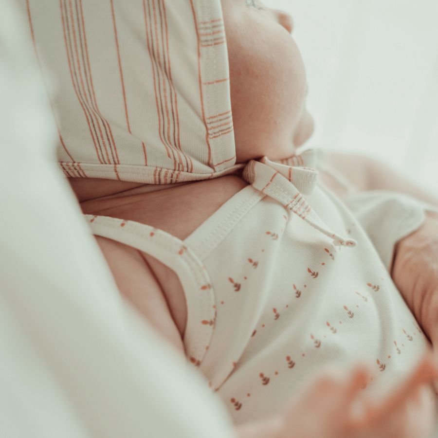 The Printed Headband - Mist Stripe